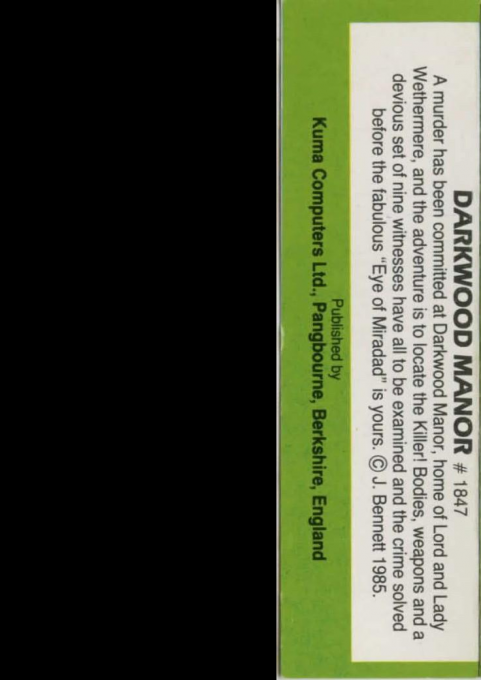 Darkwood Manor — box-2D-back (EU)