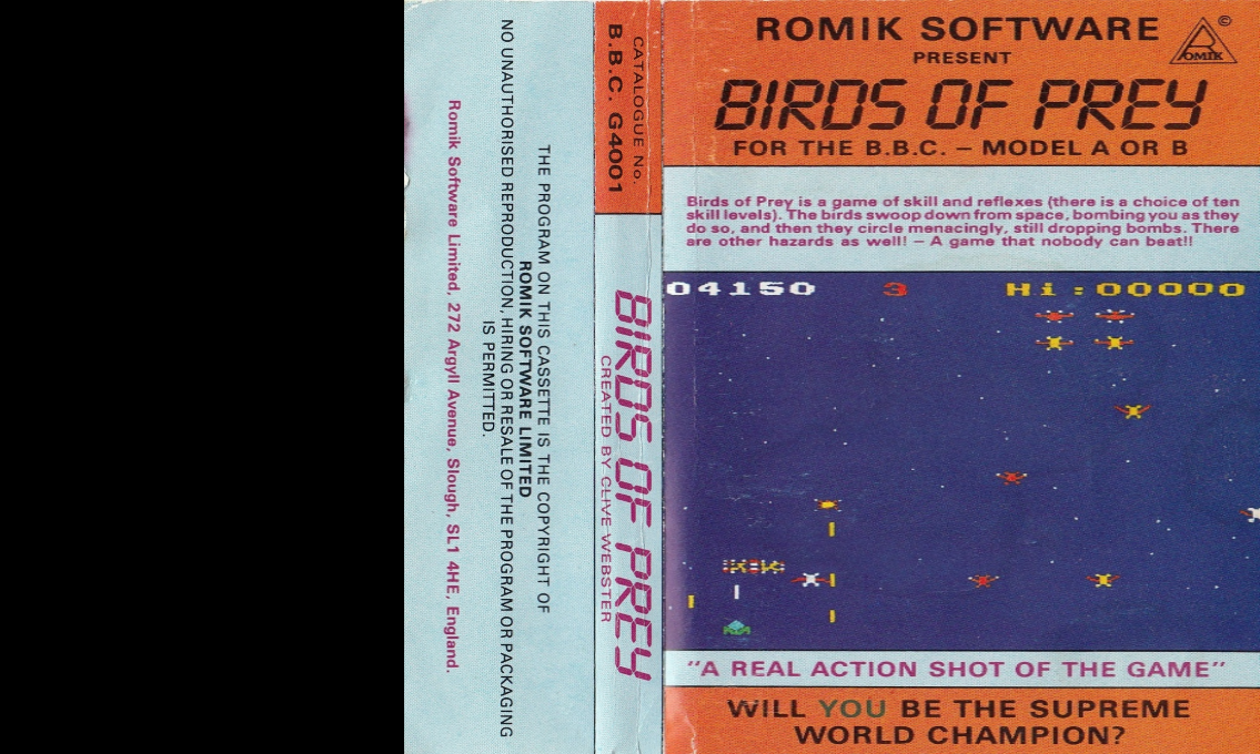 Birds Of Prey — box-texture (WOR)