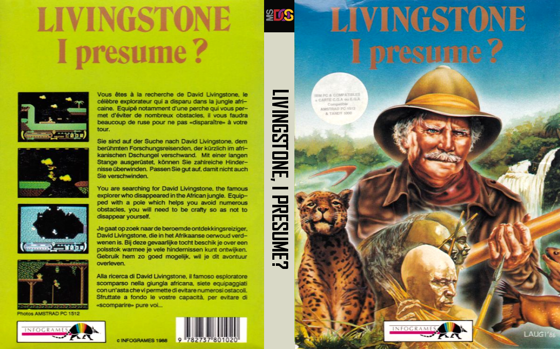 Livingstone I Presume? — box-texture (EU)