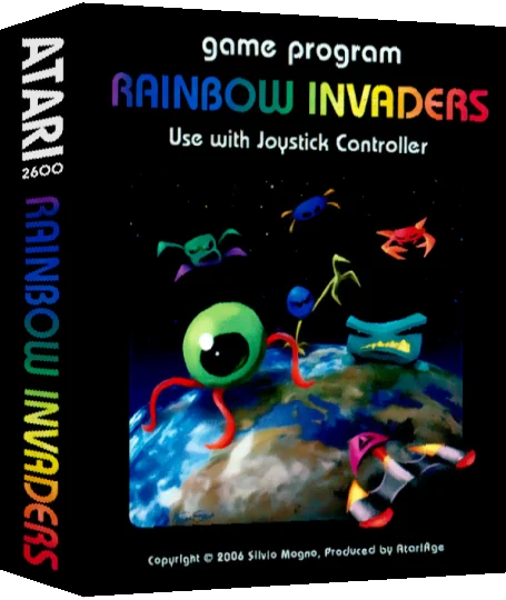 Rainbow Invaders — box-3D (WOR)