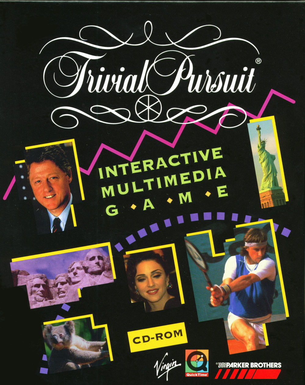Trivial Pursuit Interactive Multimedia Game box art