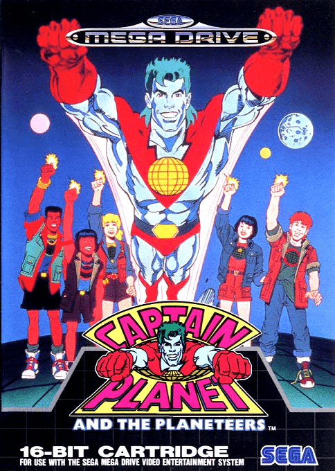Captain Planet And The Planeteers box art