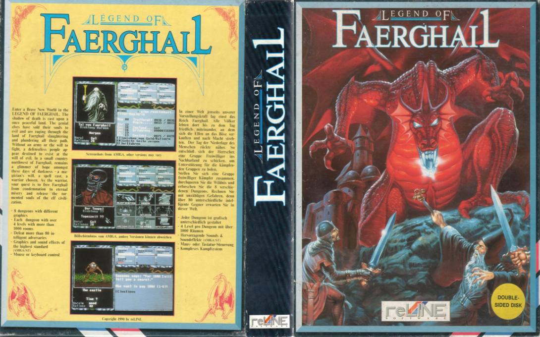 Legend Of Faerghail — box-texture (EU)