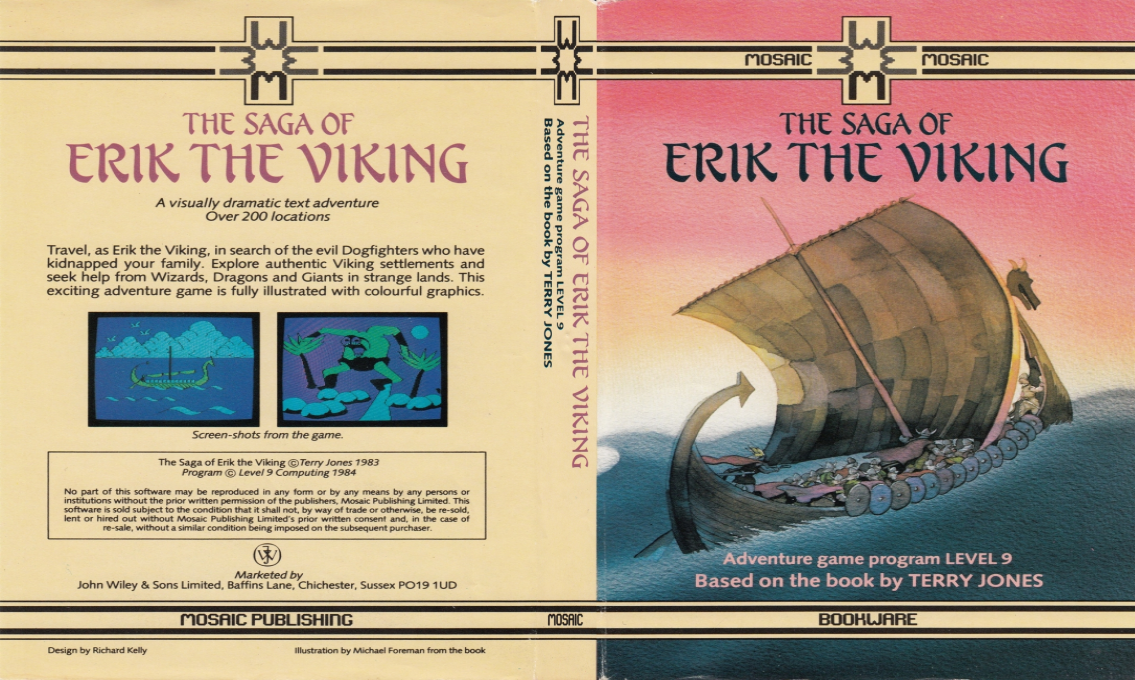 Saga of Erik the Viking, The — box-texture (EU)
