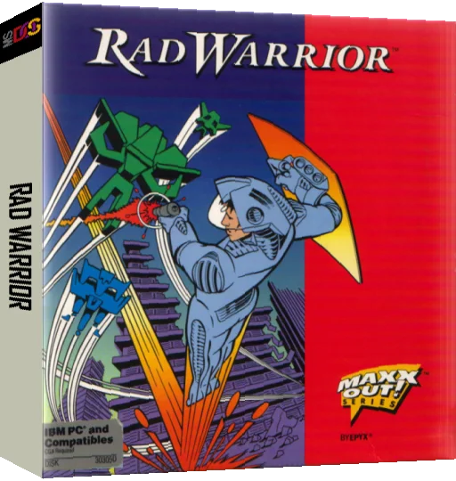 Rad Warrior — box-3D (US)