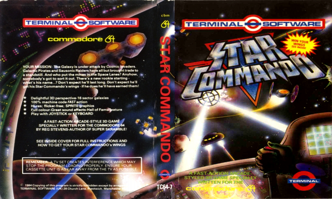 Star Commando — box-texture (EU)