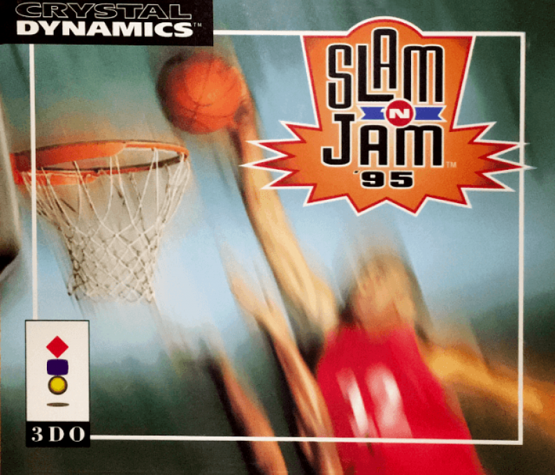 Slam 'n Jam '95 — box-2D (EU)