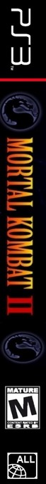 Mortal Kombat 2 — box-2D-side (US)