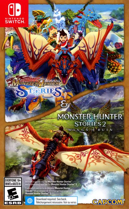 Monster Hunter Stories — box-2D (CA)