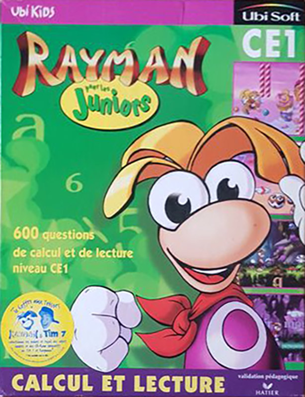 Maths And English With Rayman Volume 2 — box-2D (FR)