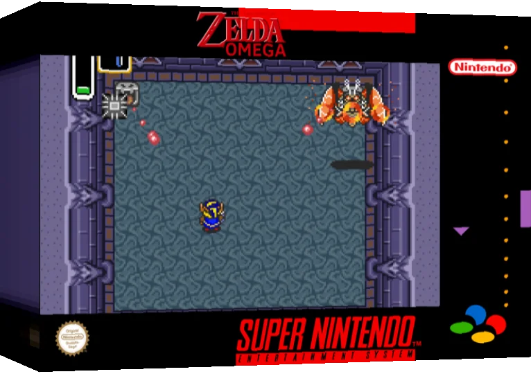 Legend Of Zelda : Omega, The — box-3D (SS)