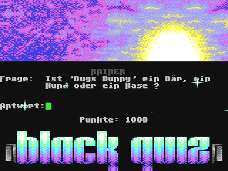 Black Quiz — ss (WOR)