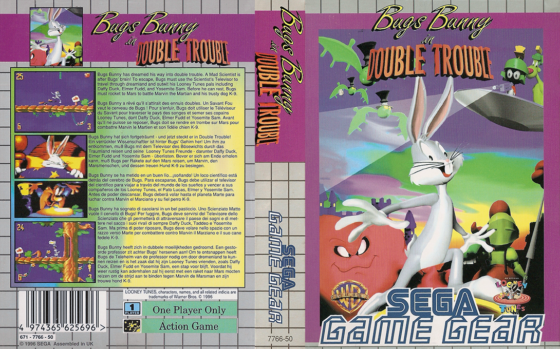 Bugs Bunny In Double Trouble — box-texture (EU)