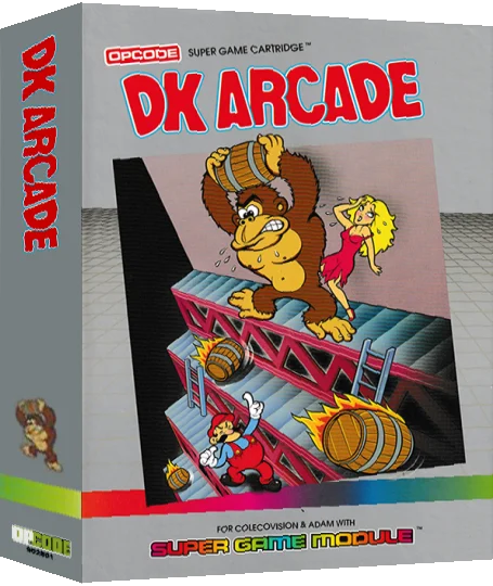 Donkey Kong Arcade — box-3D (WOR)
