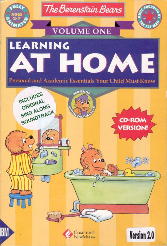 Berenstain Bears - Learning At Home, The, Volume One box art