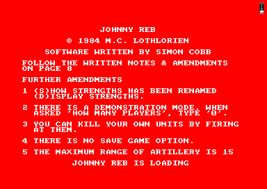 Johnny Reb — sstitle (EU)
