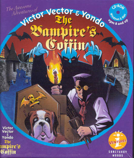 The Awesome Adventures of Victor Vector & Yondo: The Vampire's Coffin box art