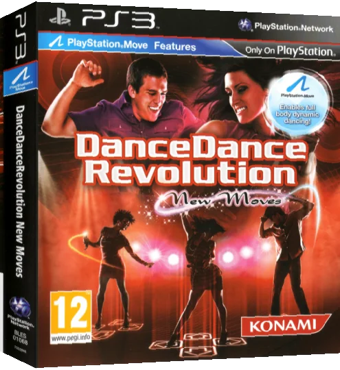 Dance Dance Revolution - New Moves — box-3D (EU)