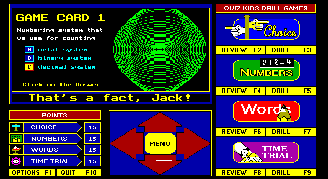 Quiz Kids, The - Adventure in the Mystery Maze — ss (WOR)