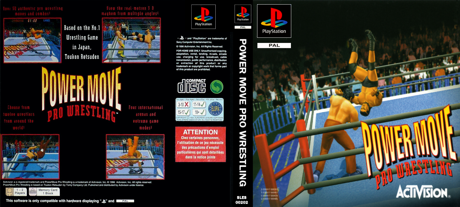 Power Move Pro Wrestling — box-texture (EU)