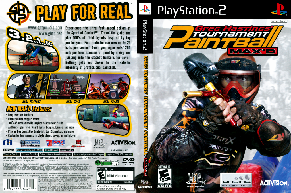 Greg Hasting's Tournament Paintball Max'd — box-texture (US)
