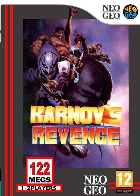 Karnov's Revenge box art