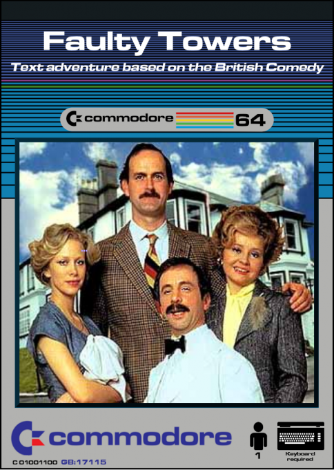 Faulty Towers box art