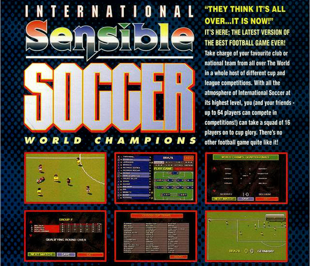 International Sensible Soccer - World Champions — box-2D-back (WOR)