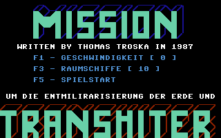 Mission Transmiter — sstitle (DE)