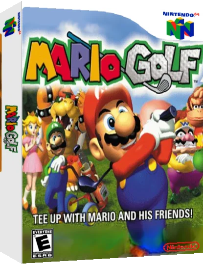 Mario Golf — box-3D (US)