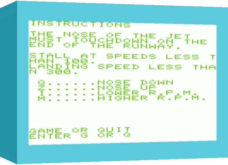Radar Landing — box-3D (WOR)