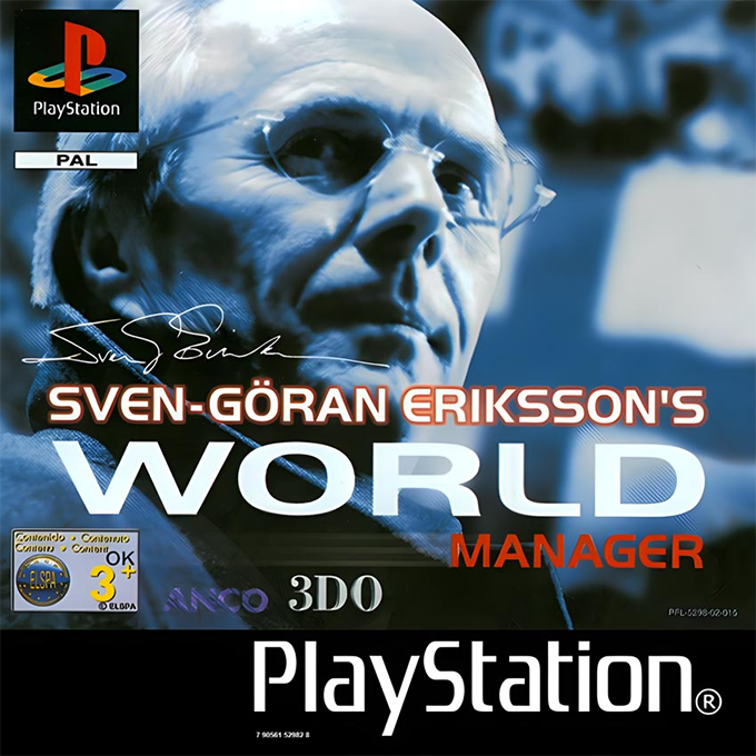 Sven-Goeran Eriksson's World Manager box art