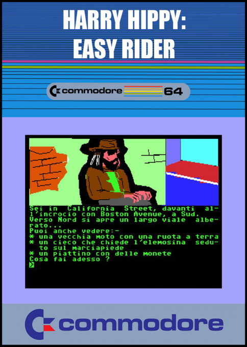 Harry L'hippy - Easy Rider box art