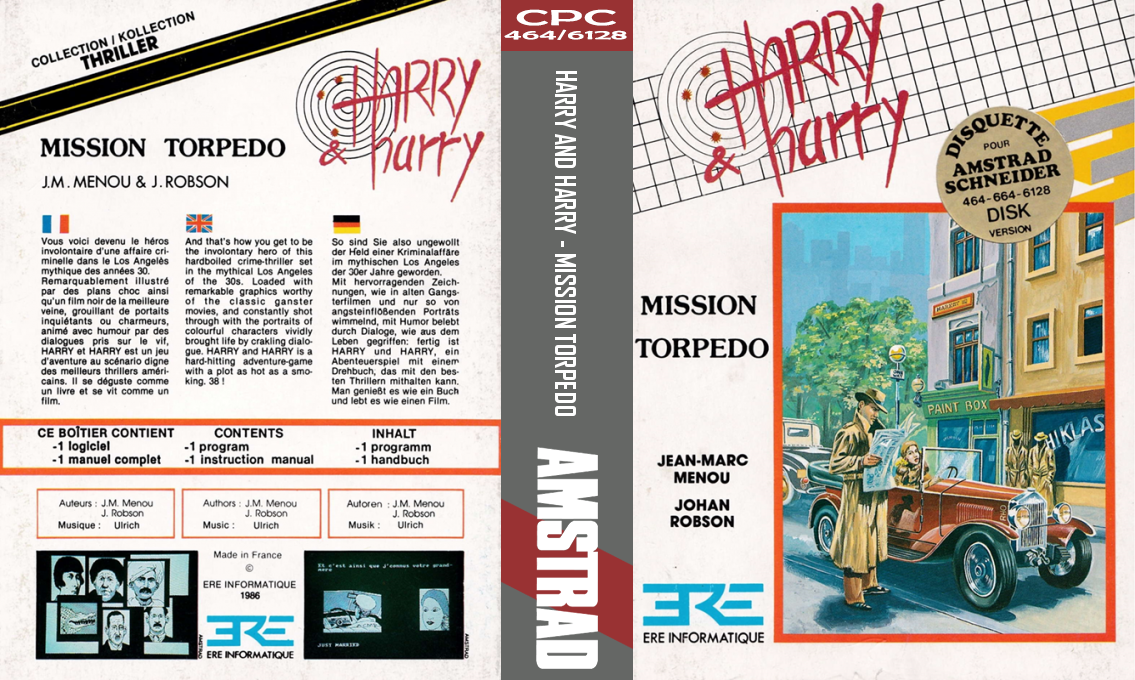Harry And Harry - Mission Torpedo — box-texture (EU)