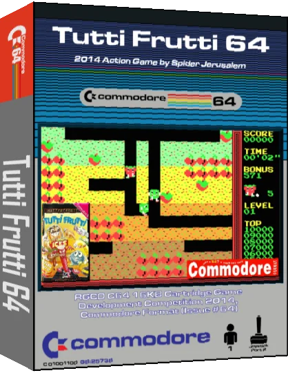 Tutti Frutti 64 — box-3D (CUS)