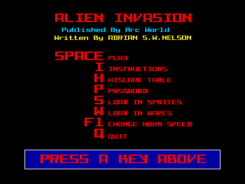Alien Invasion — sstitle (WOR)