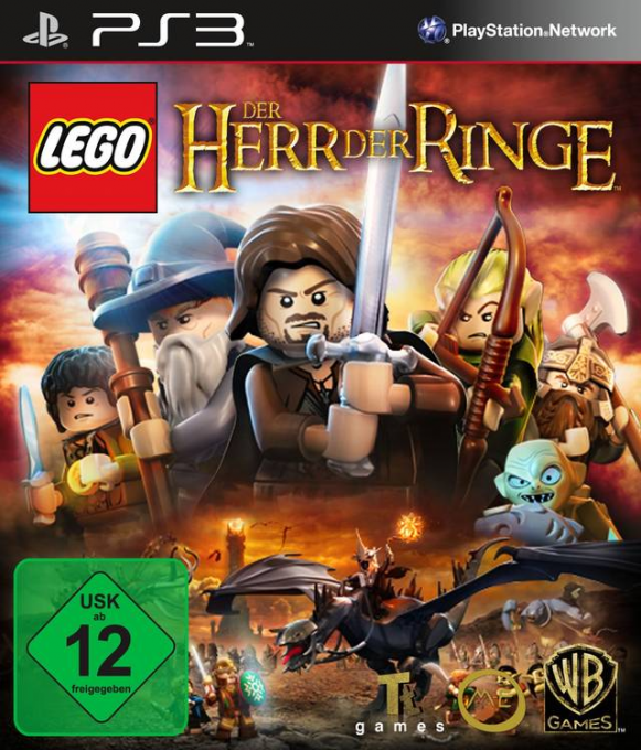 LEGO The Lord of the Rings — box-2D (DE)