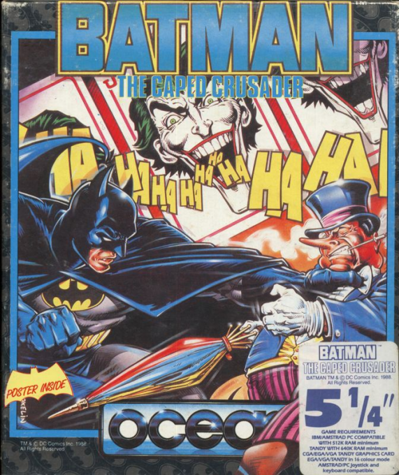 Batman - The Caped Crusader — box-2D (EU)