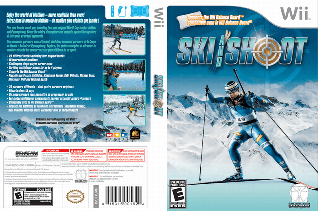 Ski And Shoot — box-texture (US)