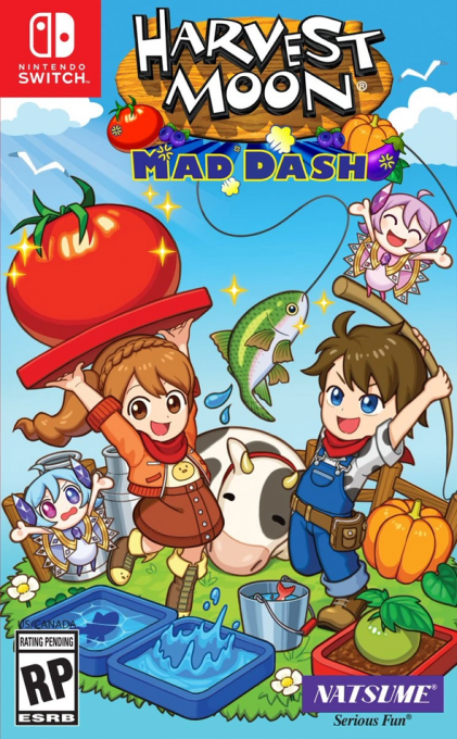 Harvest Moon - Mad Dash box art