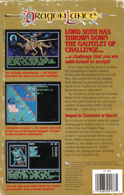Death Knights Of Krynn — box-2D-back (US)