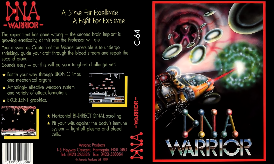 DNA Warrior — box-texture (EU)