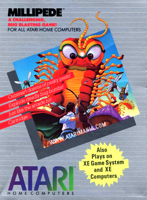 Millipede box art