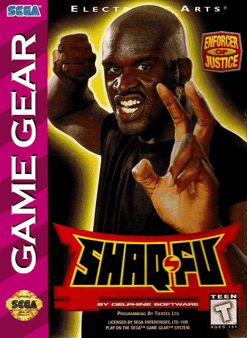 Shaq Fu box art