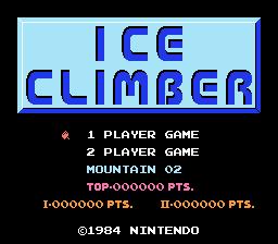 Ice Climber — sstitle (WOR)