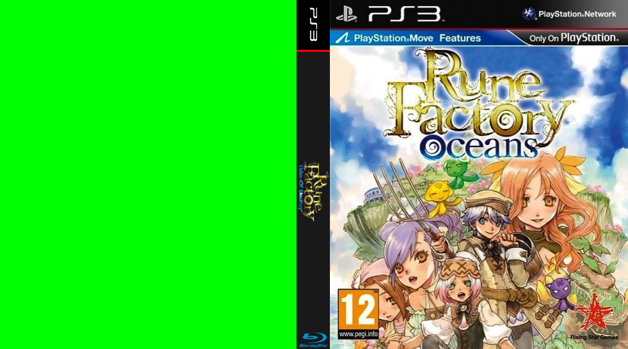 Rune Factory - Oceans — box-texture (EU)
