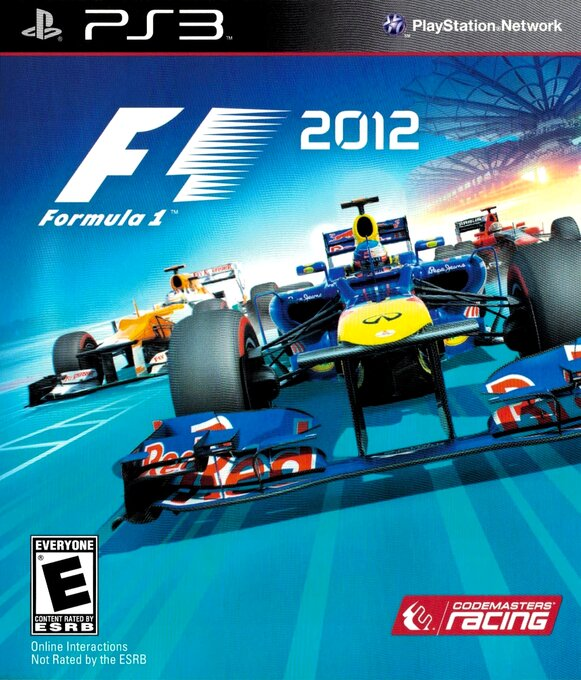 F1 2012 box art