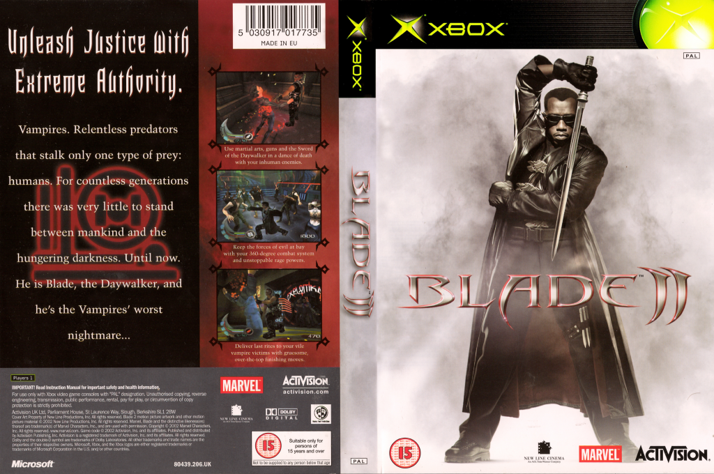 Blade II — box-texture (UK)