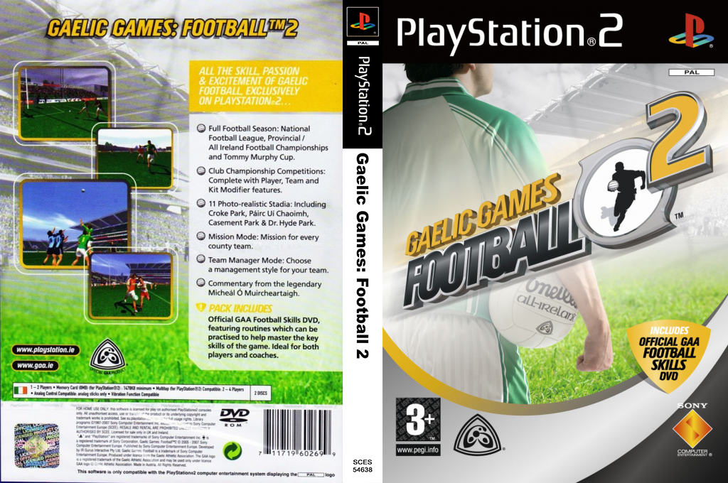 Gaelic Games - Football 2 — box-texture (EU)