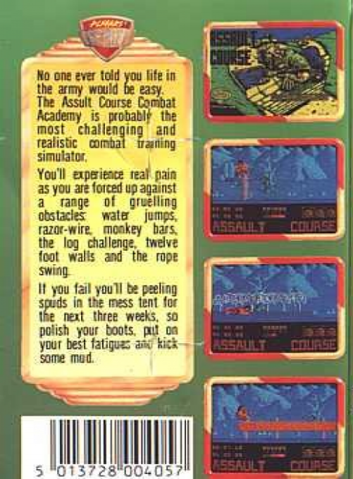 Assault Course — box-2D-back (EU)